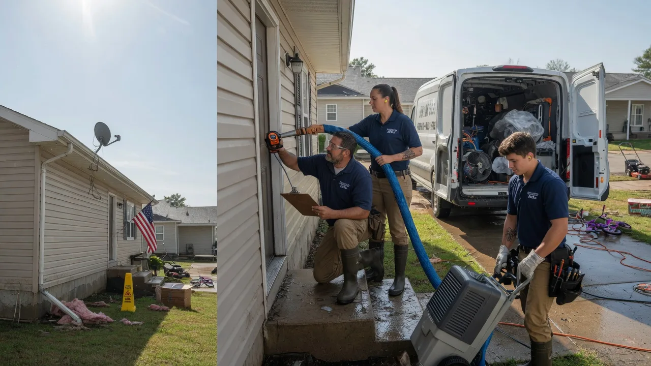 Ceiling Water Damage Restoration in Darragh, PA near me